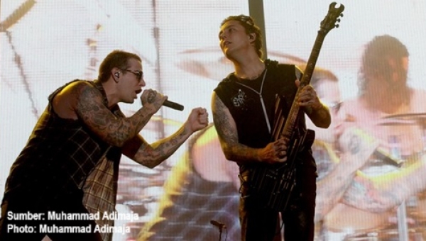 konser Avenged Sevenfold di jakarta